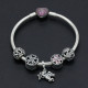 Pulseras de plata de ley 925 pura con forma de corazón, abalorio de amor de Cupido, producción de joyería artesanal - malaquita tienda 36