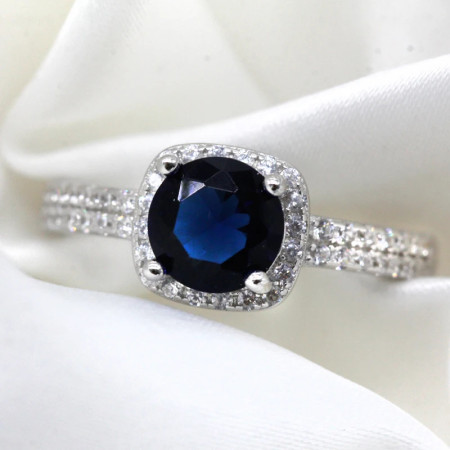 Anillo clásico romántico para mujer, de plata 925 con zafiro, Esmeralda, amatista, circonita, joyería de piedras preciosas, regalos de fiesta de boda al por mayor Anillo clásico romántico para mujer, de plata 925 con zafiro, Esmeralda, amatista, circonita, joyería de piedras preciosas, regalos de fiesta de boda al por mayor