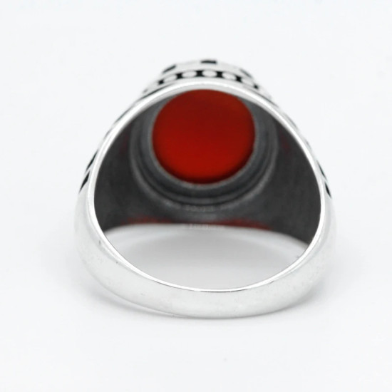 Anillo de Plata de Ley 925 con piedra natural para Hombre y mujer, joyería Vintage para Hombre y mujer, joyería de lujo para fiesta, Aneis - malaquita tienda 36