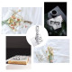 Colgante de libro de plata pura S925, regalo de inicio escolar, regalo de fiesta de graduación, joyería DIY, regalo de vacaciones de fiesta - malaquita tienda 36