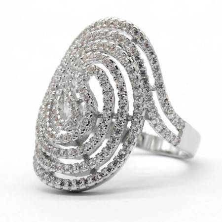 Nuevos anillos de moda para mujer, joyería nupcial de lujo para fiesta, anillo de compromiso de boda, hueco de alta calidad Nuevos anillos de moda para mujer, joyería nupcial de lujo para fiesta, anillo de compromiso de boda, hueco de alta calidad