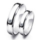 Anillos de plata esterlina 925 para hombre y mujer, sortija Lisa para parejas, banda de boda para amantes, puede grabar personalizado, 2 uds. - malaquita tienda 36
