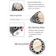 Plata esterlina 925 anillo de los hombres cuarcita Natural de tendencia Retro boda hombres turco joyería anillo adecuado para la familia y amigos - malaquita tienda 36
