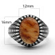 Turcos clásicos de los hombres y las mujeres anillo de cuarcita Natural de Plata de Ley 925 de moda Retro compromiso/regalo de anillo de boda - malaquita tienda 36
