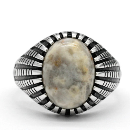 Anillo de piedra de ágata loca Natural para hombres y mujeres, diseño clásico de estilo Punk, anillo turco de ágata de Plata de Ley 925, regalo de joyería para hombres Anillo de piedra de ágata loca Natural para hombres y mujeres, diseño clásico de estilo Punk, anillo turco de ágata de Plata de Ley 925, regalo de joyería para hombres