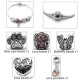 Pulsera clásica de Plata de Ley 925 con forma de corazón, mariposa rosa, corazón de amor, fabricación de joyería - malaquita tienda 36