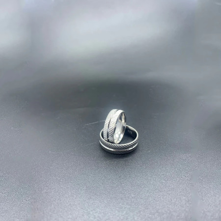 Anillos de plata de ley 925 para hombre y mujer, estilo clásico, diseño exquisito, regalo de aniversario para enamorados, nuevo estilo Anillos de plata de ley 925 para hombre y mujer, estilo clásico, diseño exquisito, regalo de aniversario para enamorados, nuevo estilo