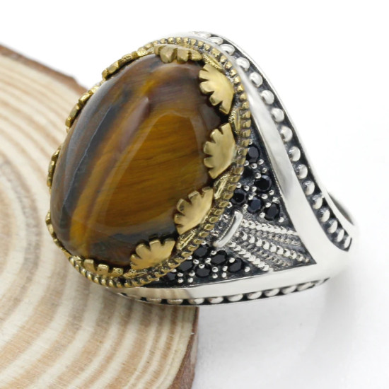 Anillo Vintage para hombre y mujer, de Plata de Ley 925 con diseño de piedra Imperial roja Natural ovalada, conjunto de joyería, anillo de pareja - malaquita tienda 36