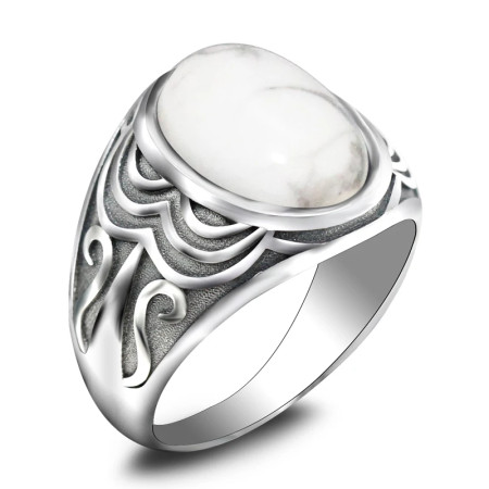 Conjunto de joyería Türkiye, anillo de piedra turquesa Natural para hombre, anillo de Plata de Ley 925 Vintage para pareja de rey, regalos para mujeres y hombres Conjunto de joyería Türkiye, anillo de piedra turquesa Natural para hombre, anillo de Plata de Ley 925 Vintage para pareja de rey, regalos para mujeres y hombres