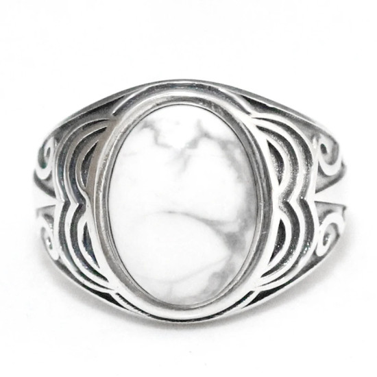 Conjunto de joyería Türkiye, anillo de piedra turquesa Natural para hombre, anillo de Plata de Ley 925 Vintage para pareja de rey, regalos para mujeres y hombres - malaquita tienda 36
