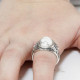 Conjunto de joyería Türkiye, anillo de piedra turquesa Natural para hombre, anillo de Plata de Ley 925 Vintage para pareja de rey, regalos para mujeres y hombres - malaquita tienda 36