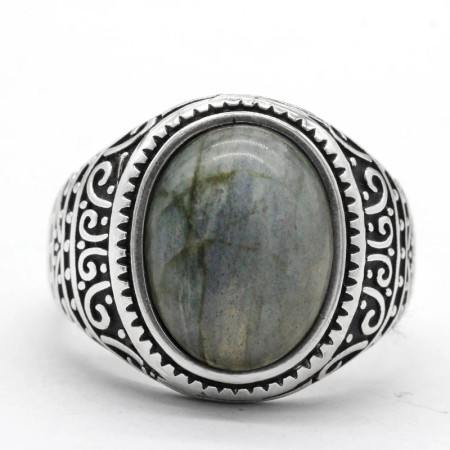 Anillo de plata 925 para hombre con labradorita Natural, joyería de plata, regalos del Día de San Valentín, anillos de compromiso para hombre y mujer, regalos Anillo de plata 925 para hombre con labradorita Natural, joyería de plata, regalos del Día de San Valentín, anillos de compromiso para hombre y mujer, regalos