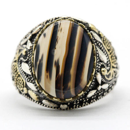 Anillo de ágata marina de cambio Gradual de Plata de Ley 925 con Spinel Türkiye, conjunto de joyería, anillo de pareja de moda para mujer Anillo de ágata marina de cambio Gradual de Plata de Ley 925 con Spinel Türkiye, conjunto de joyería, anillo de pareja de moda para mujer