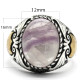 Anillos de plata de ley 925 para hombre, conjunto clásico Vintage de Turquía, anillos de piedra grandes de fluorita Natural, anillos de plata para hombre con piedras - malaquita tienda 36