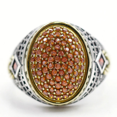 Anillo de plata de ley s925 con circonita para hombre, conjunto de joyería clásica de estilo Punk a la moda Türkiye, anillo para pareja, anillo para mujer, envío gratis