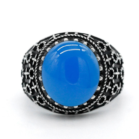 Anillo de ágata negra turca para hombre, Plata de Ley 925 pura, Vintage tallado con piedra Natural grande ovalada, anillos masculinos, regalo de joyería Anillo de ágata negra turca para hombre, Plata de Ley 925 pura, Vintage tallado con piedra Natural grande ovalada, anillos masculinos, regalo de joyería