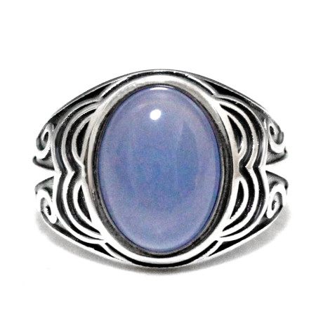 Nuevo Anillo de Plata de Ley 925 para hombre con piedra de ágata azul Natural, anillo Retro para parejas, conjunto de joyería de plata tailandesa, anillos para mujer Nuevo Anillo de Plata de Ley 925 para hombre con piedra de ágata azul Natural, anillo Retro para parejas, conjunto de joyería de plata tailandesa, anillos para mujer