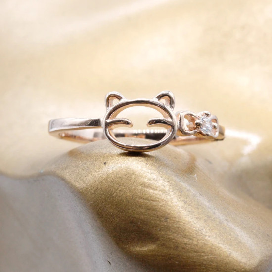 Anillo coreano bonito romántico de Plata de Ley 925 para mujer con circonita para la familia anillo de San Valentín bandas de boda fiesta joyería regalo - malaquita tienda 36