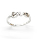Anillo de amistad con letras
