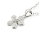 Lovely Daisy Flower 925 Silver mujeres Stud pendientes y colgantes collar conjuntos de joyas para 2019 - malaquita tienda 36