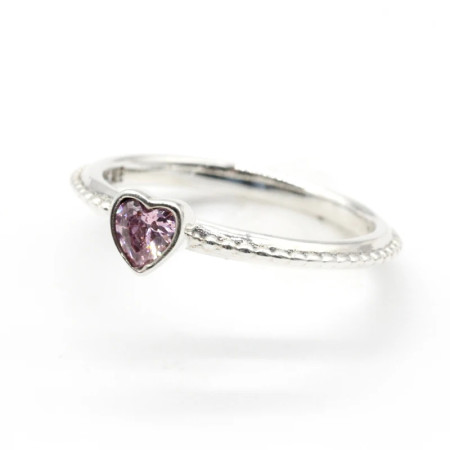 Anillos románticos de Zirconia de corazón de Plata de Ley 925 para mujeres anillo de amor de minimalismo para mujeres Anillos románticos de Zirconia de corazón de Plata de Ley 925 para mujeres anillo de amor de minimalismo para mujeres