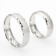 Anillos de pareja de Plata de Ley 925 para amantes, estilo clásico Simple para hombres y mujeres, joyería de compromiso, anillos de boda finos - malaquita tienda 36
