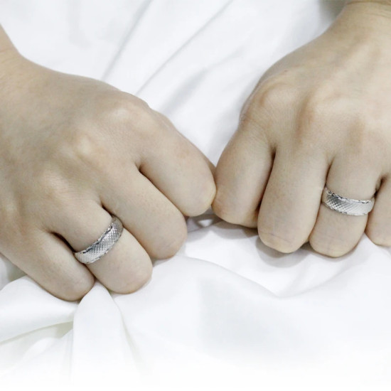 Anillo de Plata de Ley 925 para hombre y mujer, sortija de boda de estilo clásico, diseño delicado y único, joyería de moda - malaquita tienda 36