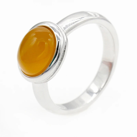 Anillo de Plata de Ley 925 para mujer, sortija de dedo con piedra multicolor ovalada, estilo clásico elegante, joyería de boda para fiesta - malaquita tienda 36
