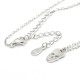 Collar con colgante de calavera de Plata de Ley 925, collar de esqueleto hecho a mano, cadena estilo Punk Rock para mujeres y hombres, regalo de joyas de fiesta - malaquita tienda 36