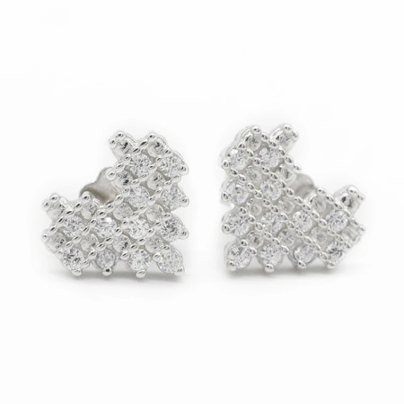 Pendientes de plata S925 para mujer, joyería de lujo, regalo para el Día de San Valentín Pendientes de plata S925 para mujer, joyería de lujo, regalo para el Día de San Valentín