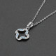 Conjuntos de joyería de plata esterlina 925 para mujer, aretes/collar con colgante, conjunto de joyería elegante, regalo de compromiso de cumpleaños - malaquita tienda 36