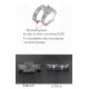 Anillo de plata de primera ley y Circonia cúbica para mujer, sortija, plata esterlina 925, Circonia cúbica, zirconia, circonita, zirconita, brillante, 2 unidades - malaquita tienda 36