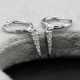 Pendientes de plata de primera ley y piedra para mujer, aretes pequeños, plata esterlina 925, Circonia cúbica, zirconia, circonita, zirconita, zirconita, diseño geométrico, estilo Punk, Unisex - malaquita tienda 36