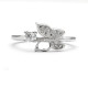 Anillos de dedo ajustables de tamaño abierto para mujer, joyería de fiesta/boda, piedra CZ, diseño exquisito, joyería de moda - malaquita tienda 36