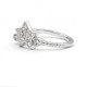 Anillos de boda para mujer, anillos de estrella Retro Vintage para mujer, regalo de fiesta, deslumbrante, Circonia cúbica, anillos de dedo de tamaño ajustable - malaquita tienda 36
