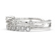 Anillos multicapa de diseño bonito para mujer, anillos de circonia cúbica Simple y elegante, anillos de dedo de tamaño ajustable, regalo de joyería - malaquita tienda 36