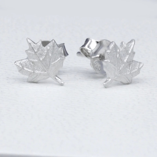 Pendientes de planta de Plata de Ley 925 para mujer, aretes de planta de hoja diminuta Simple, joyería fina de declaración fresca y dulce - malaquita tienda 36