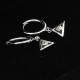 Pendientes geométricos de Plata de Ley 925 auténtica, joyería fina, accesorios de regalo - malaquita tienda 36