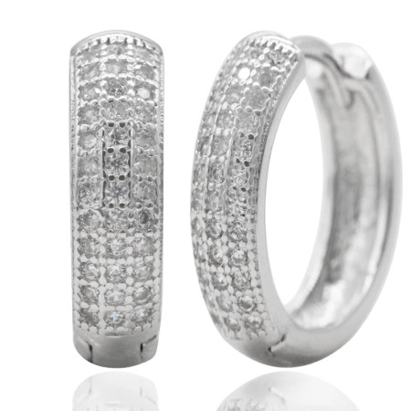 Pendientes de plata de ley 925 para mujer, aretes de lujo, piedra de circonia cúbica deslumbrante, joyería fina hecha a mano Pendientes de plata de ley 925 para mujer, aretes de lujo, piedra de circonia cúbica deslumbrante, joyería fina hecha a mano