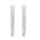 Dazzing-pendientes de aro de circonia cúbica para mujer, aretes de Plata de Ley 925 para mujer, exquisitos pendientes de boda, buen regalo para mujer - malaquita tienda 36