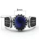 Anillo de lapislázuli Natural para hombre y mujer, de Plata de Ley 925, anillo turco hecho a mano, estilo Punk turco, joyería de lujo - malaquita tienda 36