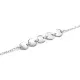 Cadena de círculos redondos de Plata de Ley 925 para mujer, elegante collar de clavícula, joyería de moda para boda, regalo del Día de San Valentín - malaquita tienda 36